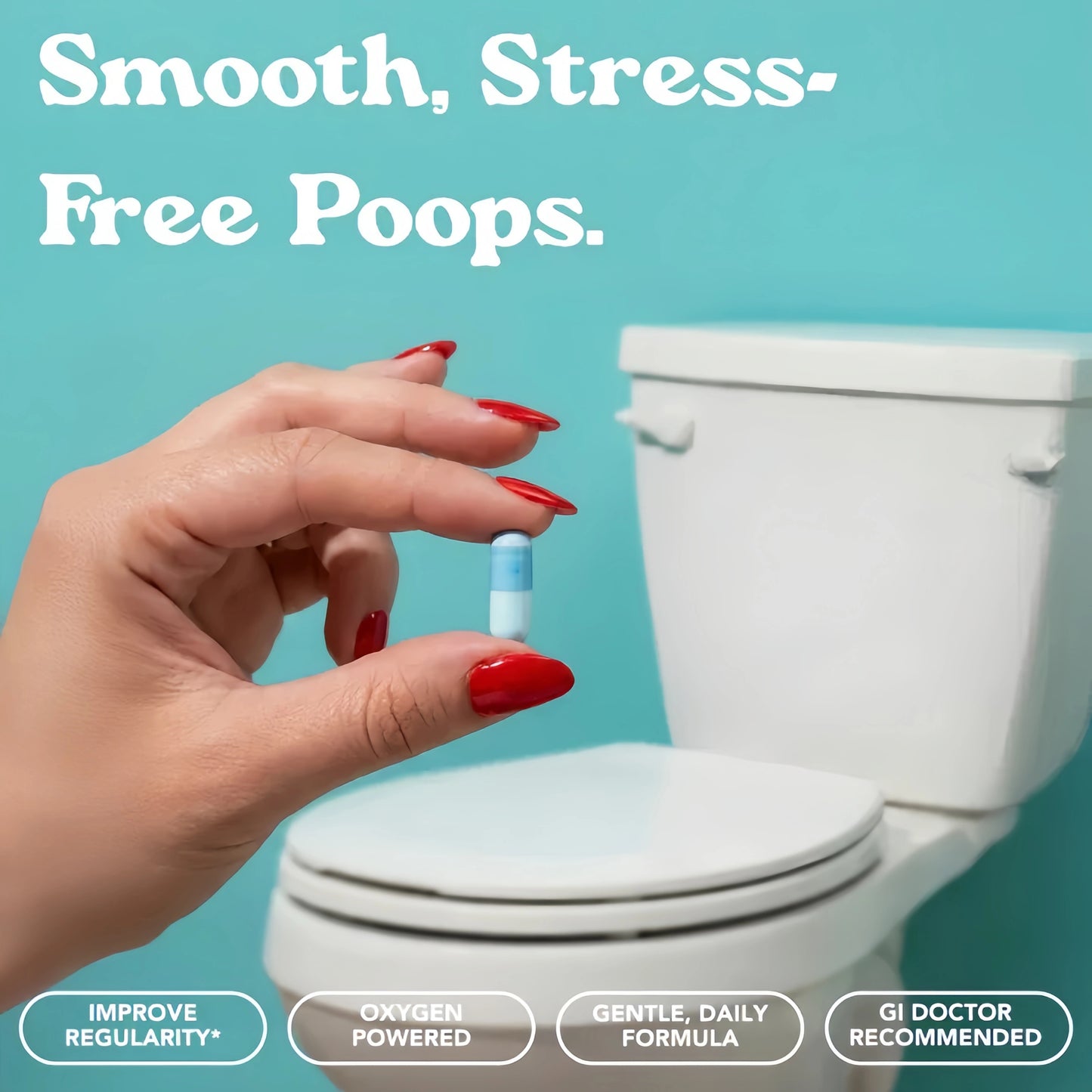 Daily Capsules for Smooth, Stress-Free Poops
